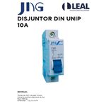 DISJUNTOR DIN UNIPOLAR 10A JNG