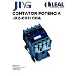 CONTATOR DE POTÊNCIA JX2-8011 80A JNG