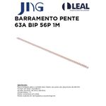 PENTE DE BARRAMENTO 63A BIFÁSICO 56P 1M JNG