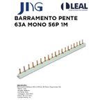 PENTE DE BARRAMENTO 63A MONOFÁSICO 56P 1M JNG