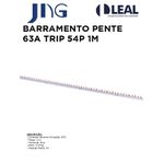 PENTE DE BARRAMENTO 63A TRIPOLAR/TRIFÁSICO 54P 1M JNG