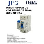 INTERRUPTOR DIFERENCIAL RESIDUAL BIPOLAR 25A JNG