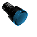 SINALEIRO LED 22MM AD1622DB AZUL 12V JNG