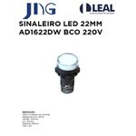SINALEIRO LED 22MM AD1622DW BRANCO 220V JNG