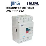 DISJUNTOR CAIXA MOLDADA JM2 TRIPOLAR 80A JNG