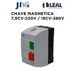 CHAVE MAGNÉTICA 7,5CV-220V / 15CV-380V JNG