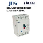 DISJUNTOR CAIXA MOLDADA DJM1 TRIPOLAR 250A JNG