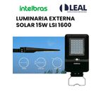 LUMINÁRIA EXTERNA SOLAR 15W LSI 1600 INTELBRAS