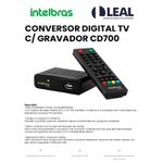 CONVERSOR DIGITAL TV C/ GRAVADOR CD700