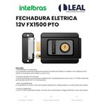 FECHADURA ELÉTRICA 12V FX1500 PTO INTELBRAS