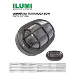 TARTARUGA PRETA 60W PVC IP66 - ILUMI