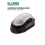 TARTARUGA DECOR PRETO 60W PVC IP66 ILUMINÁRIA