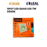 SPOT LED QUADRADO - LED 7W 6500K FOX