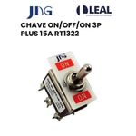 CHAVE ON/OFF/ON 2 PÓLOS PLUS 15A RT1322 JNG
