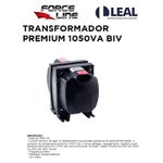 TRANSFORMADOR PREMIUM 1050VA BIVOLT FORCELINE