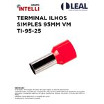 TERMINAL ILHOS SIMPLES 95MM VM TI-95-25 INTELLI