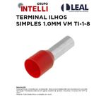 TERMINAL ILHOS SIMPLES 1.0MM VM TI-1-8 INTELLI