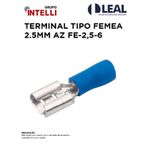 TERMINAL TIPO FEMEA 2.5MM AZUL FE-2,5-6 INTELLI