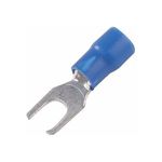 TERMINAL TIPO FORQUILHA 1.5 A 2.5 MM AZUL TPF-2,5-4 INTELLI