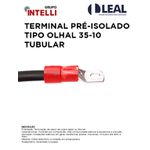 TERMINAL PRÉ-ISOLADO TIPO OLHAL 35-10 TUBULAR