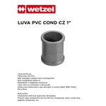 LUVA PVC CONDULETE CINZA 1