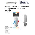 RESISTÊNCIA 127X5500W 3 TEMPERATURAS PARA LORENZETTI ULTRA PRATIMIX