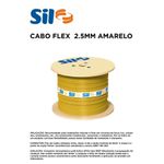 CABO FLEX 2.5MM AM CARRETEL SIL