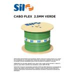 CABO FLEX 2.5MM VD CARRETEL - SIL