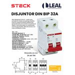 DISJUNTOR DIN BIPOLAR 32A 3KA