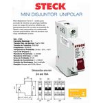 DISJUNTOR DIN UNIP 70A 4,5KA STECK