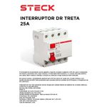 INTERRUPTOR DR TETRA 25A STECK