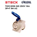 TOMADA DE EMBUTIR 2P+T 16A 200/250V 6H 