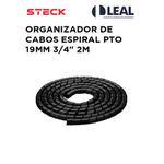 ORGANIZADOR DE CABOS ESPIRAL PTO 19MM 3/4 2M STECK