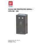 CAIXA DE PROTEÇÃO GERAL CPG N6-GN (GN FECHADA)-EDP TAF