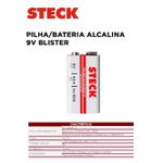 PILHA/BATERIA ALCALINA 9V BLISTER STECK