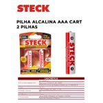 PILHA ALCALINA AAA CART 2PCS STECK