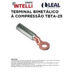 TERMINAL BIMETÁLICO À COMPRESSÃO 25MM TBTA-25 INTELLI