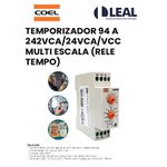 TEMPORIZADOR 94 A 242VCA/24VCA/VCC MULTI ESCALA (RELÉ DE TEMPO) COEL