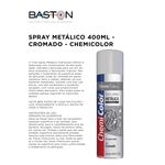 SPRAY METALICO CROMADO 400ML CHEMICOLOR