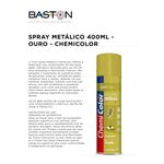 SPRAY METALICO OURO 400ML CHEMICOLOR