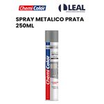 SPRAY METÁLICO PRATA 250ML CHEMICOLOR