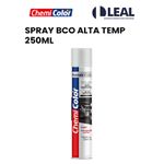 SPRAY BRANCO FOSCO ALTA TEMPERATURA 250ML CHEMICOLOR