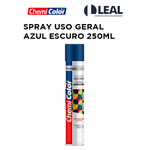 SPRAY USO GERAL AZUL ESCURO 250ML CHEMICOLOR