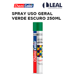 SPRAY USO GERAL VERDE ESCURO 250ML CHEMICOLOR