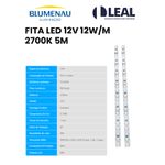 FITA LED PRO 12W/m 12V 2700K 5m BLUMENAU