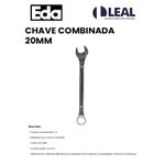 CHAVE COMBINADA 20MM EDA