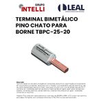TERMINAL BIMETÁLICO PINO P/ BORNE TBB-16-25 INTELLI