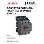 CONTATOR POTENCIA 12A 3P 1NA 660V BOB 220VCA