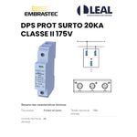 DPS PROTETPR SURTO 20KA 175V EMBRASTEC