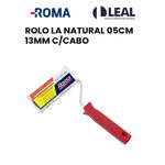 ROLO LA NATURAL 05CM 13MM C/CABO ROMA